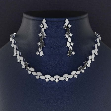 Bridal Jewelry Set Code 21038-21037-21036